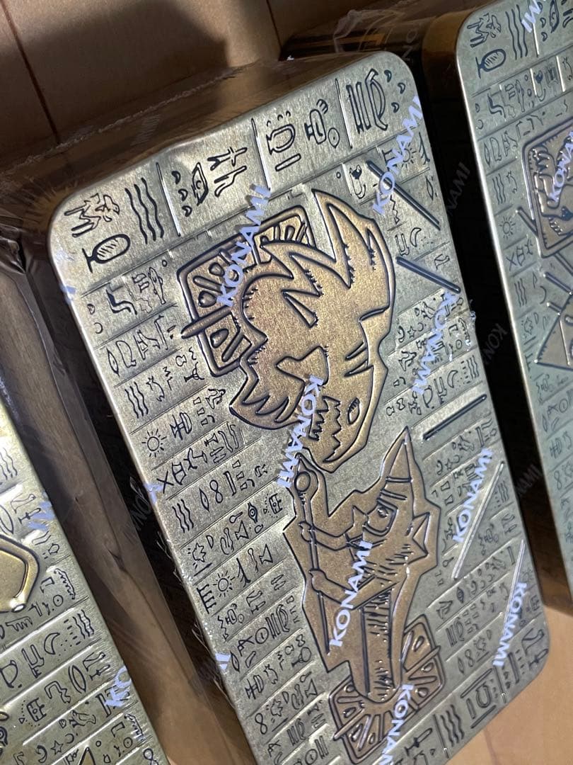 遊戯王★TIN缶★2020 2021 2022コンプリートセット★王の記憶の石板