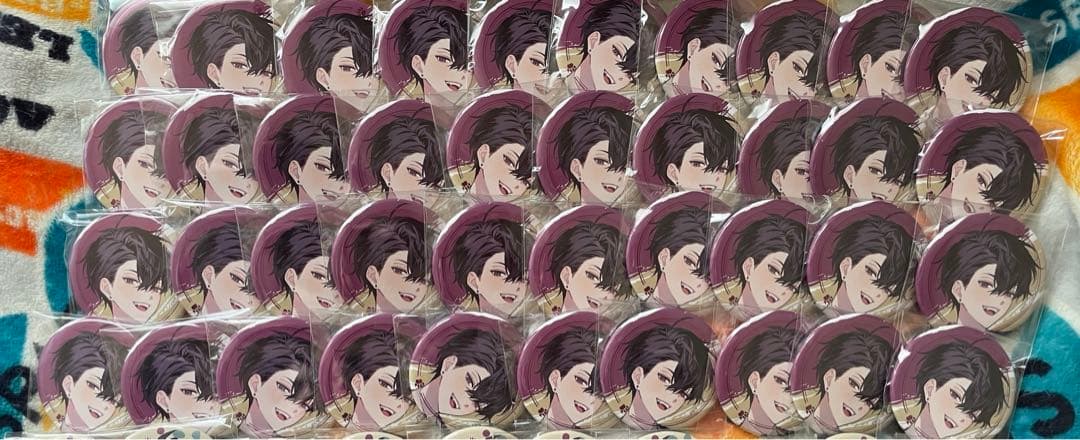 にじさんじ オリエンス2周年 佐伯イッテツ 缶バッジ