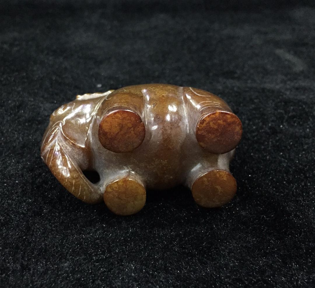 漢代 太平有象置物 古玉和田玉籽料 中国美術骨董工芸収蔵品