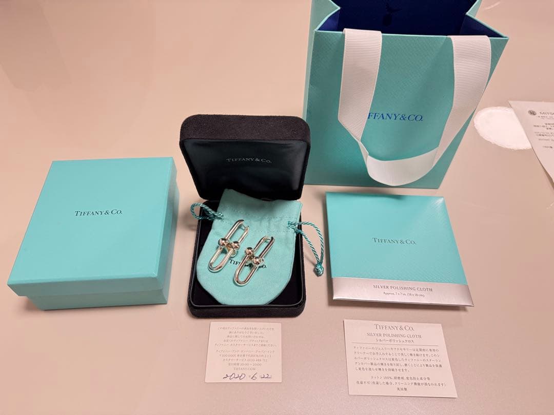 美品　TIFFANY&Co ティファニー　ハードウェア　エクストララージ