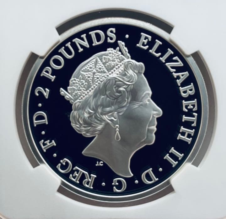 2021年 イギリス クイーンズビースト グリフィン PF70UC FR