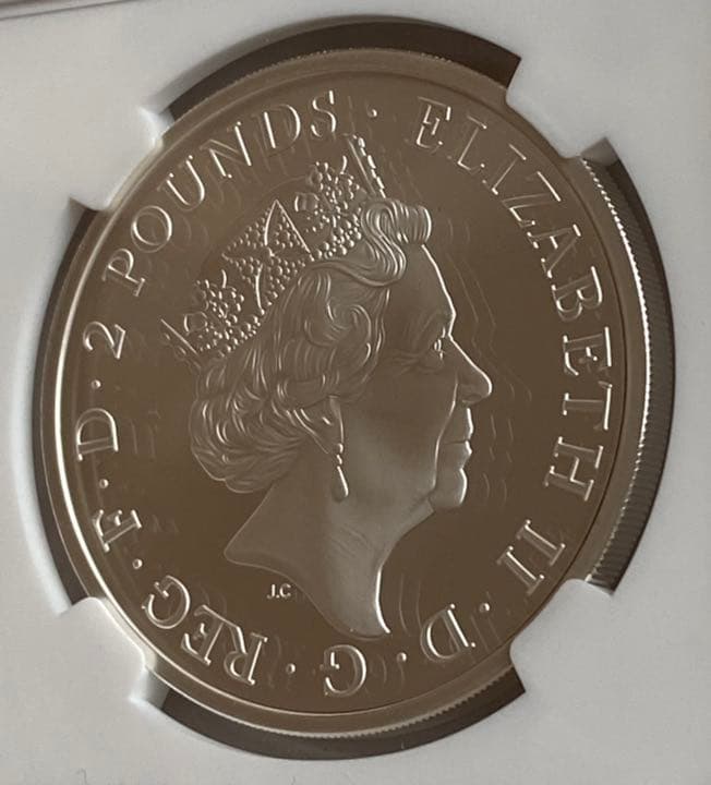 2021年 イギリス クイーンズビースト グリフィン PF70UC FR