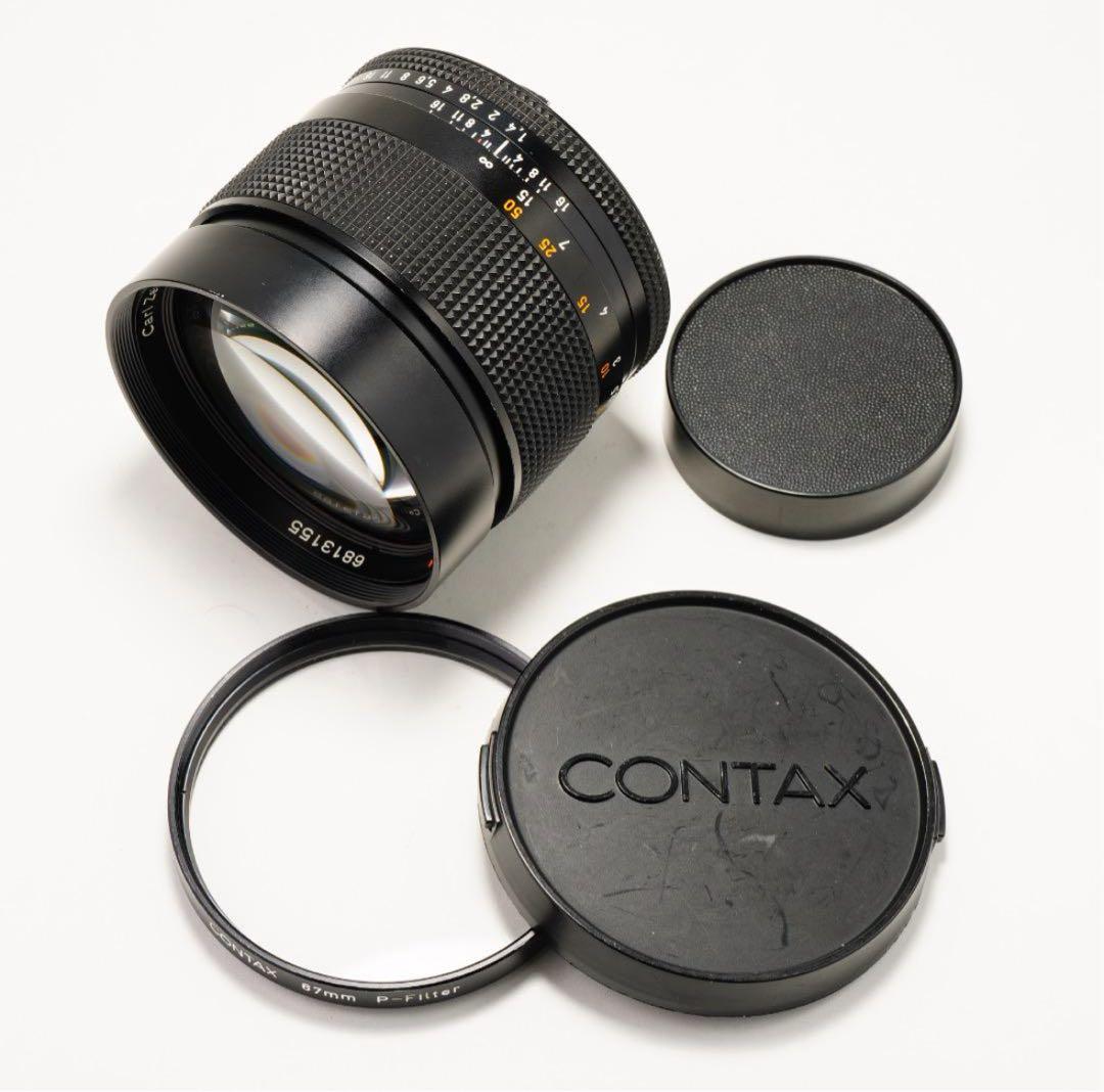 【極美品】Carl Zeiss Planar 85mm F1.4 AEG 155