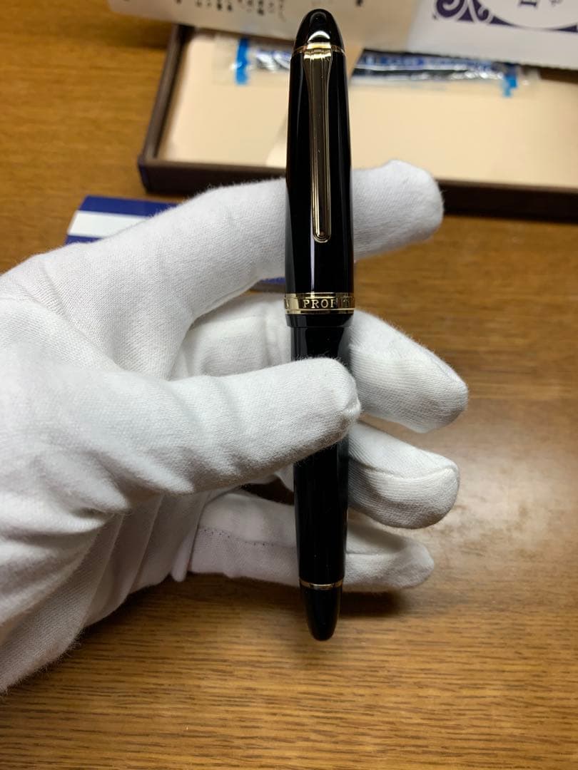 【超希少♪】 セーラー 万年筆 21K 長原宣義作長刀クロスエンペラー