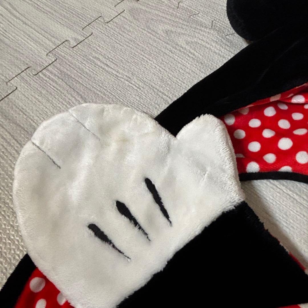 ディズニー ミニーマフラーキャップ