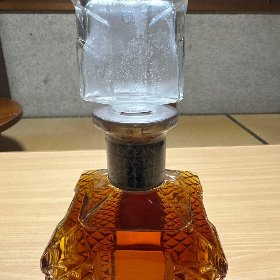オーシャンウイスキー クリスタルデキャンタ　特級　レア