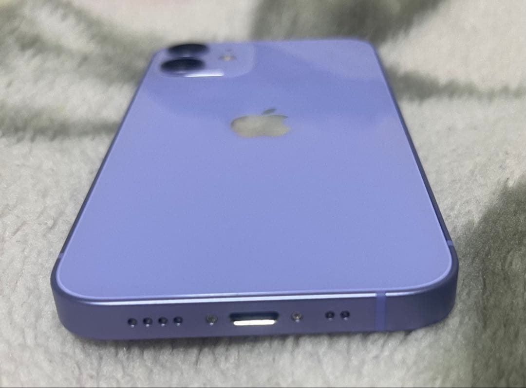 Apple iPhone 12 mini パープル 本体 動作確認済み