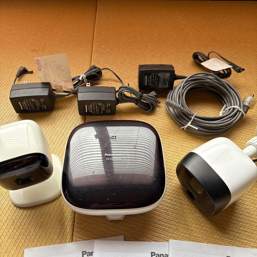 Panasonic KX-HJC100-W 防犯カメラセット パナソニック