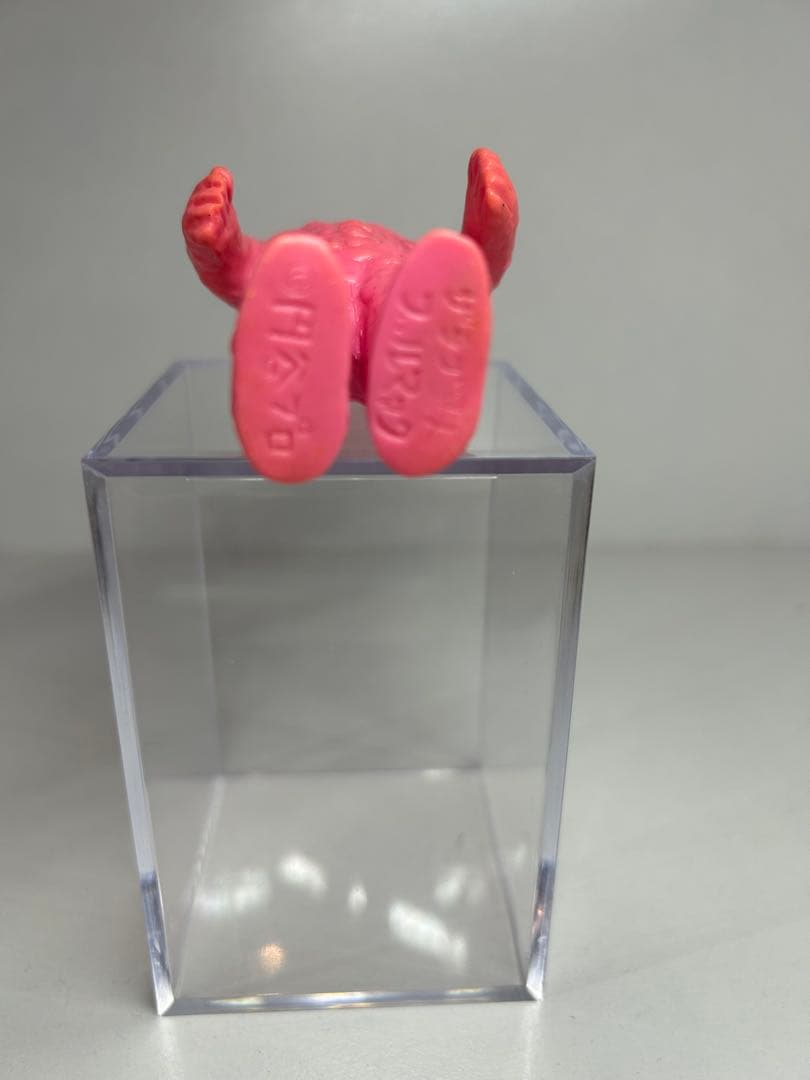 B*B様 ブルマァク　ザラブ星人　ミニサイズ　当時物　ソフビ ミニ　ピンク