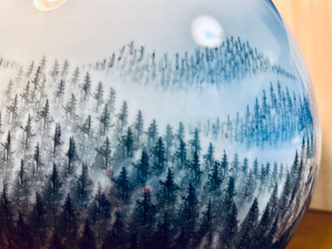 有田焼　藤井朱明作「朝日」　陶芸作家の作品