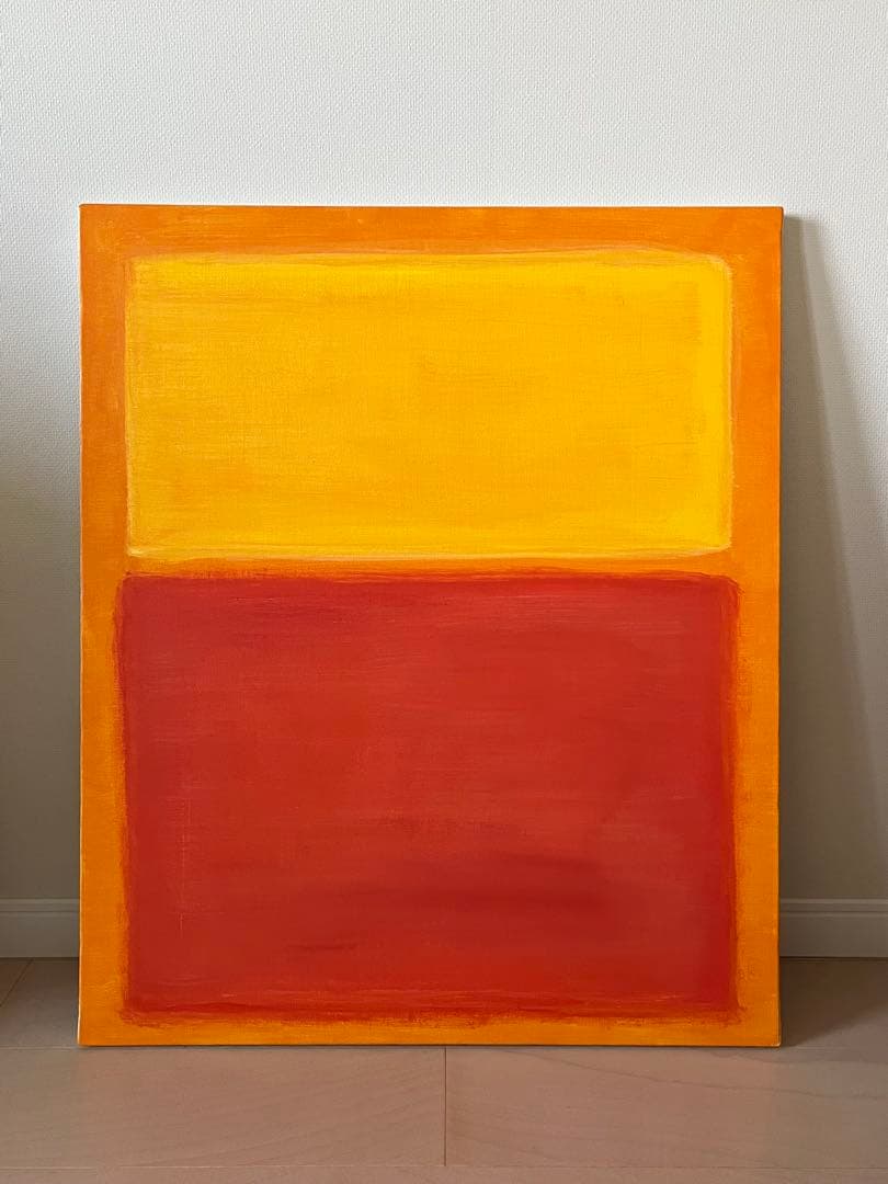 アクリル抽象画 2点セット