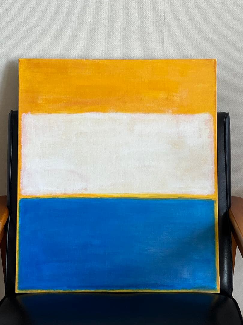 アクリル抽象画 2点セット