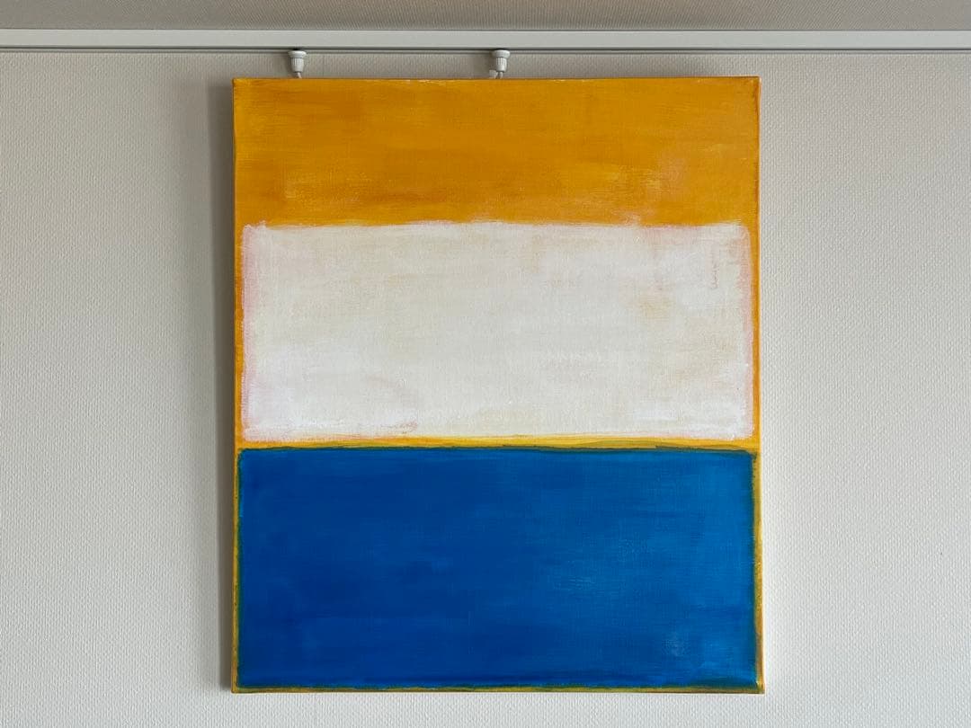 アクリル抽象画 2点セット