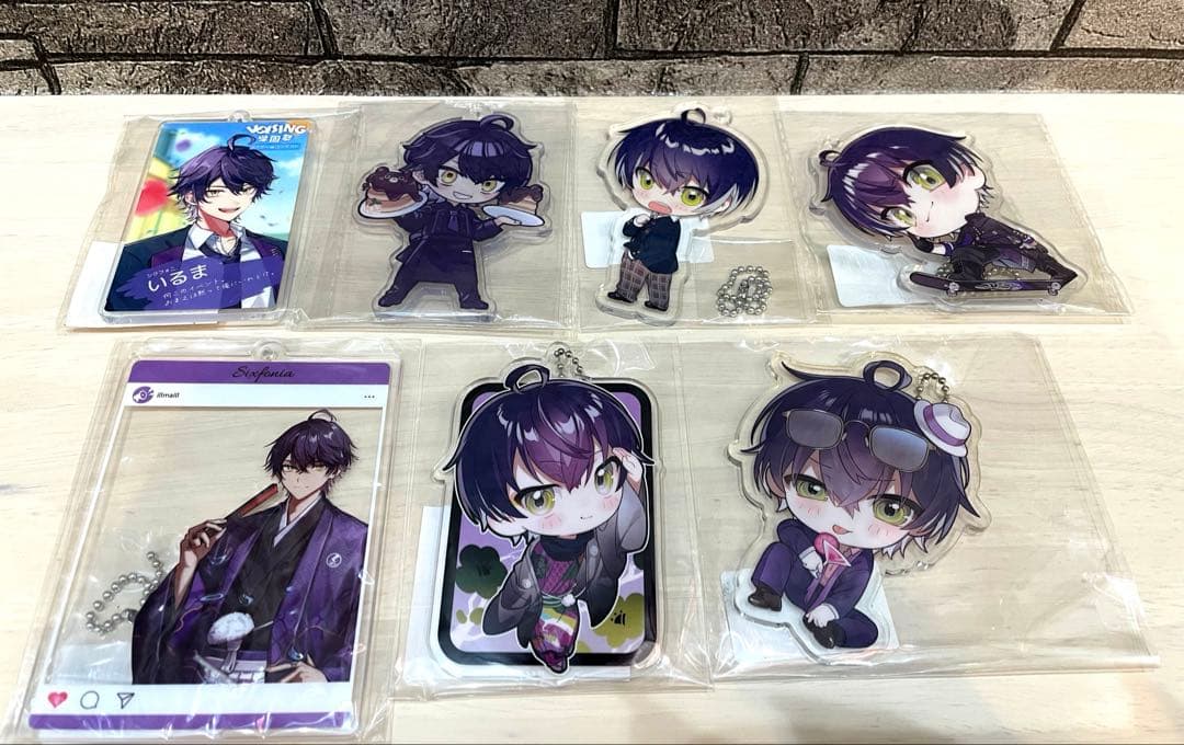 シクフォ二 いるまくん アクリルパネル アクスタ アクキー