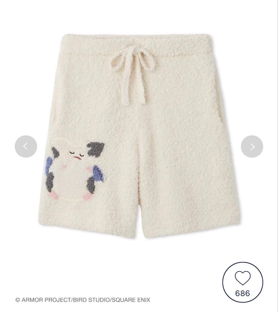 ジェラートピケ ドラゴンクエストコラボ ジェラートモーモンパーカー&ハーフパンツ