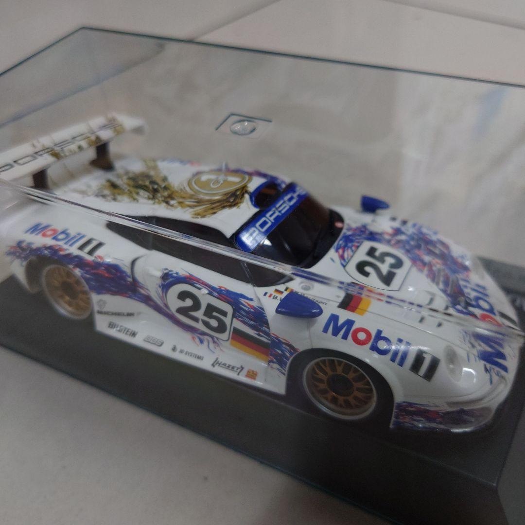 京商ミニッツ Porsche 911 GT1 LM（Mobil 1カラー）