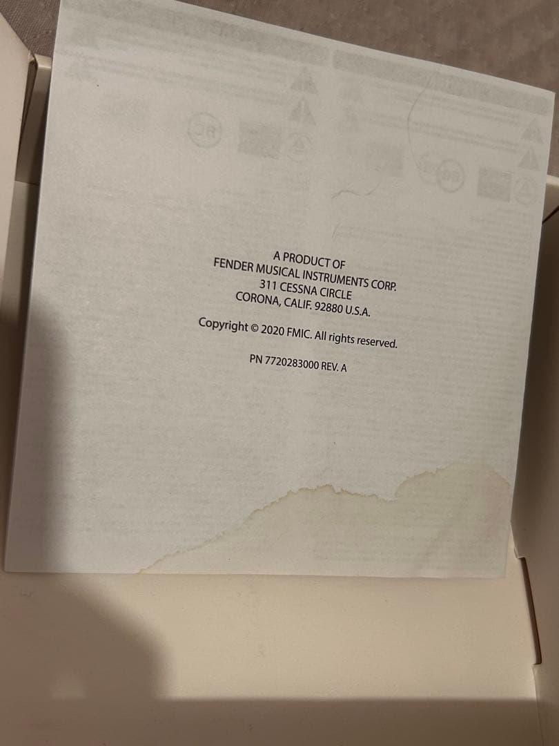 Fender Mustang Micro マスタング　マイクロ