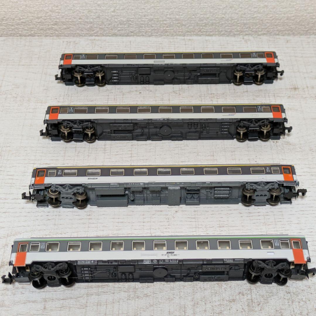 SNCF コライユ客車　4両 Nゲージ