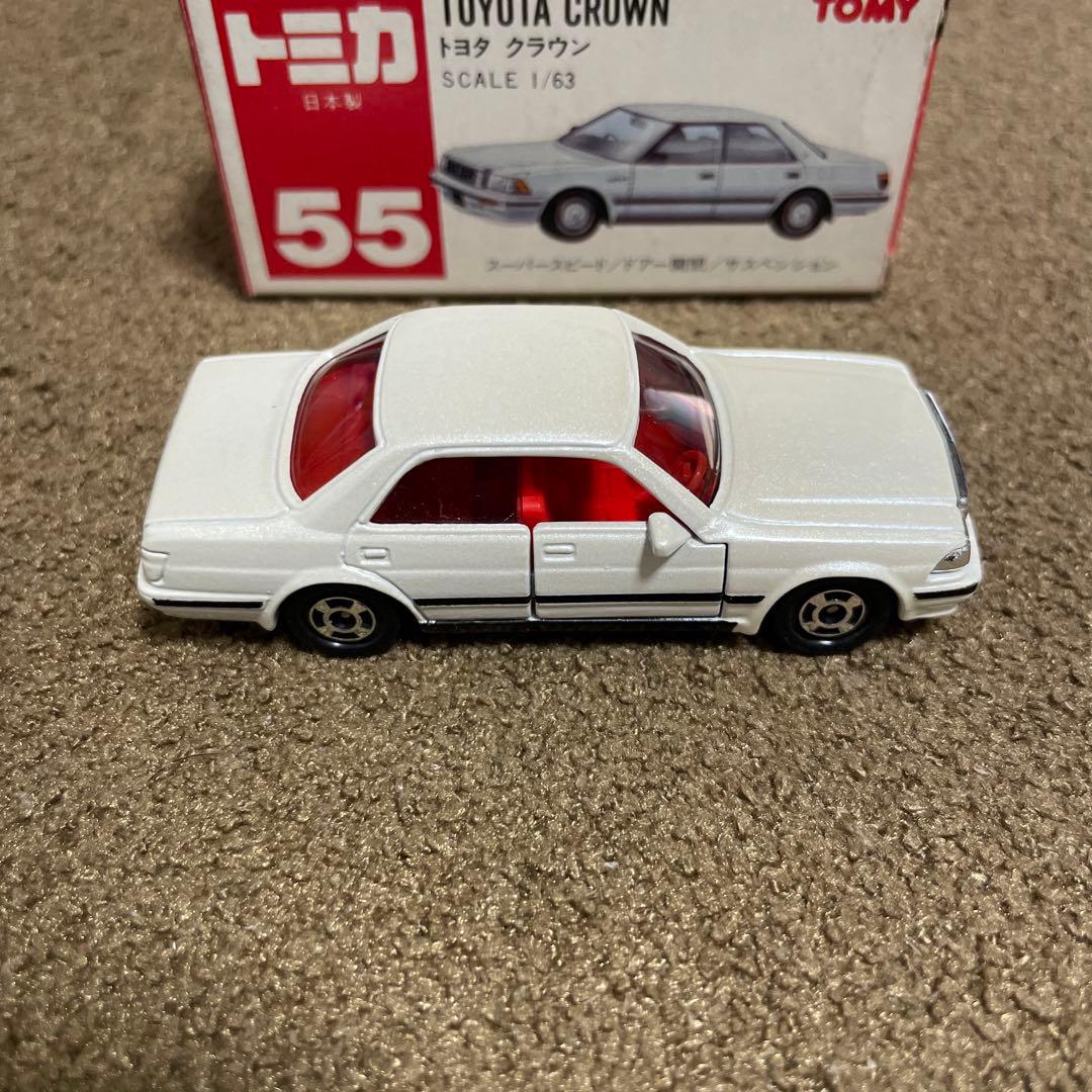 No.55 トヨタ クラウン 日本製 赤ロゴ 絶版 1台