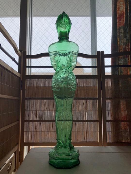 アンーテイグ硝子瓶イキリスガラス酒瓶高60cm