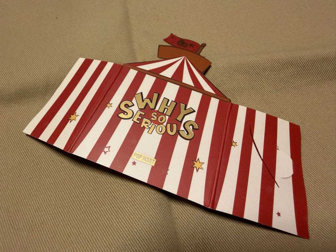 POP MART カードのみ　WHY SO SERIOUSシリーズ
