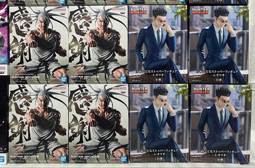 HUNTER×HUNTERフィギュア★まとめ売り★6種22個セット