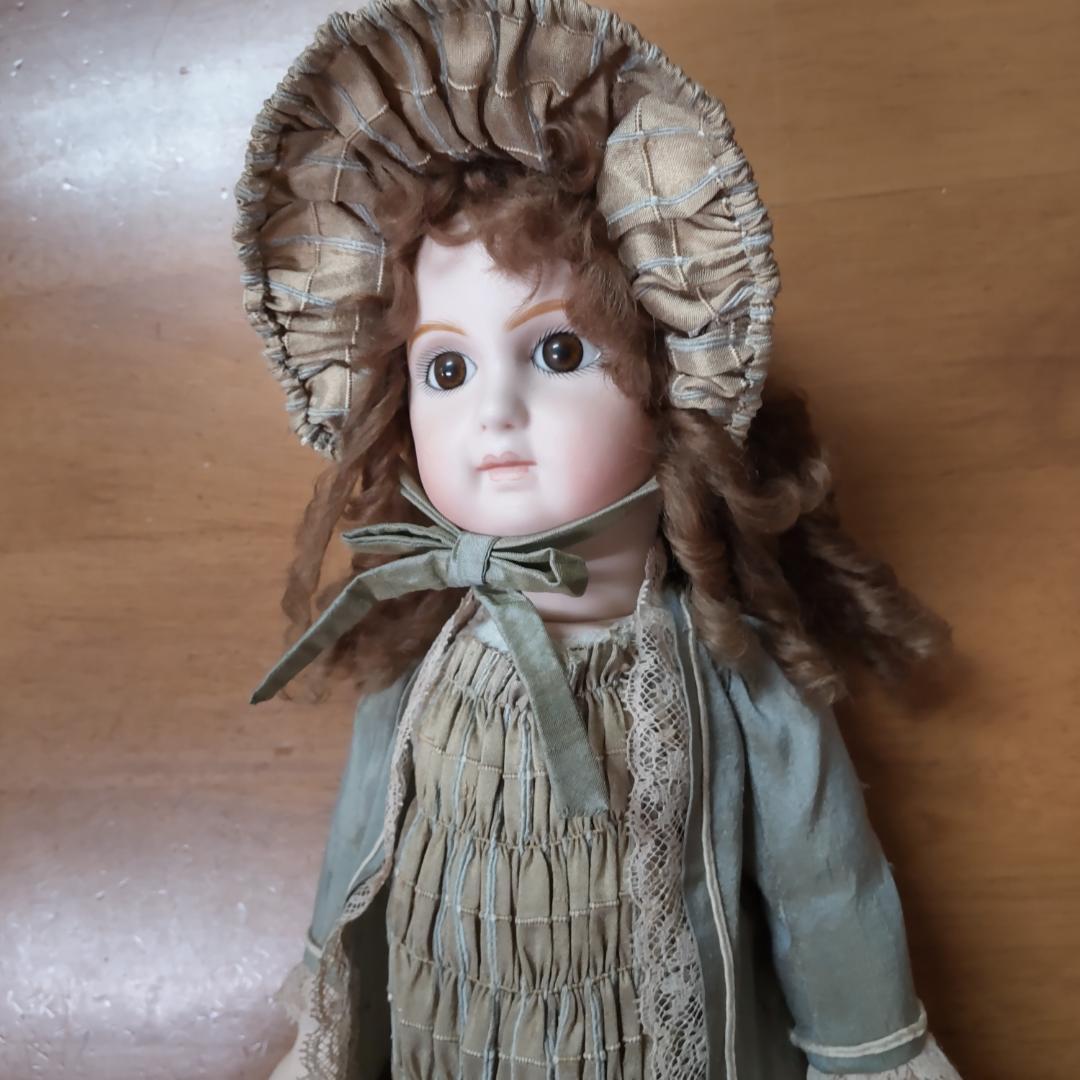 アンティークドール　リプロ　人形　ジュモー　海外作家　ビスクドール