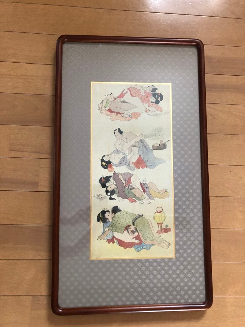 春画 アンティーク 絵画
