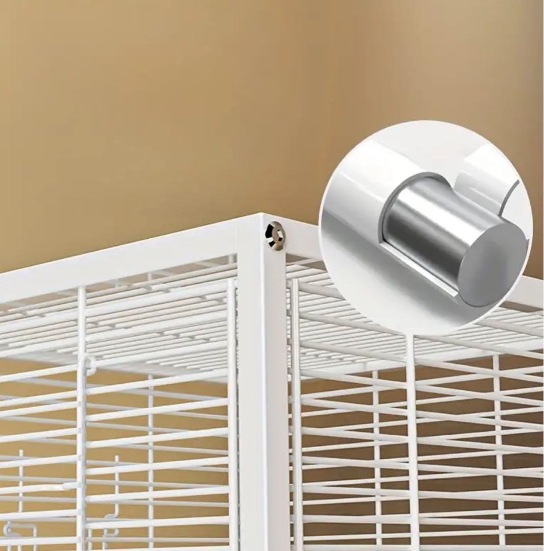 小型鳥用金属製飼育ケージ