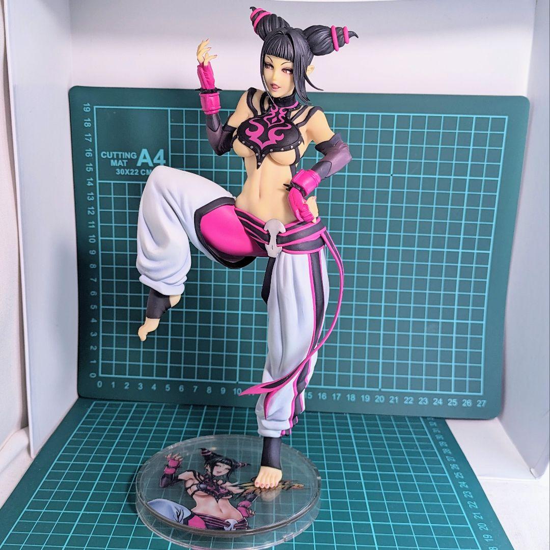 【箱無し】ストリートファイター　美少女　ジュリ　フィギュア