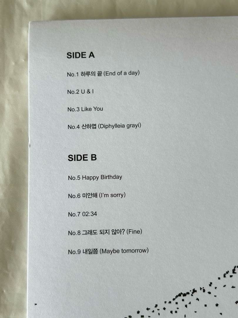 ジョンヒョン　Op.1 小品集　レコード　LP SHINee レア　ソロ