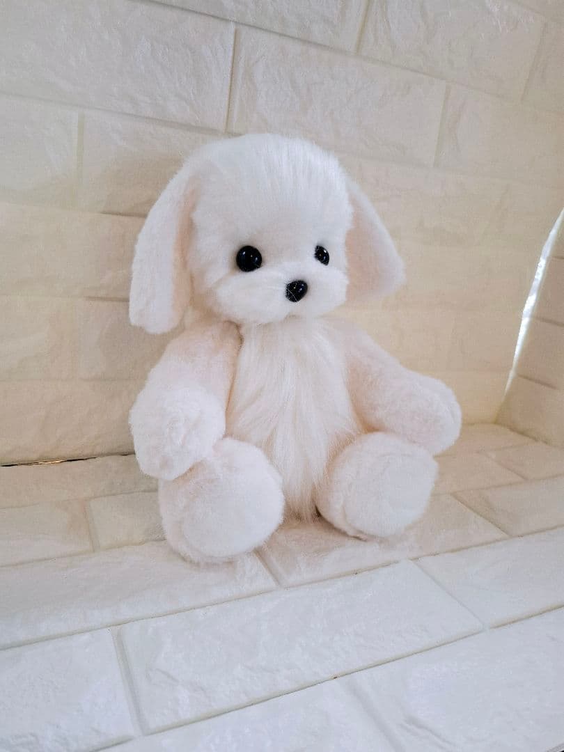 2.ぬいぐるみ、テディマルチーズ、犬、ハンドメイド、オリジナル、抱きしめられる.