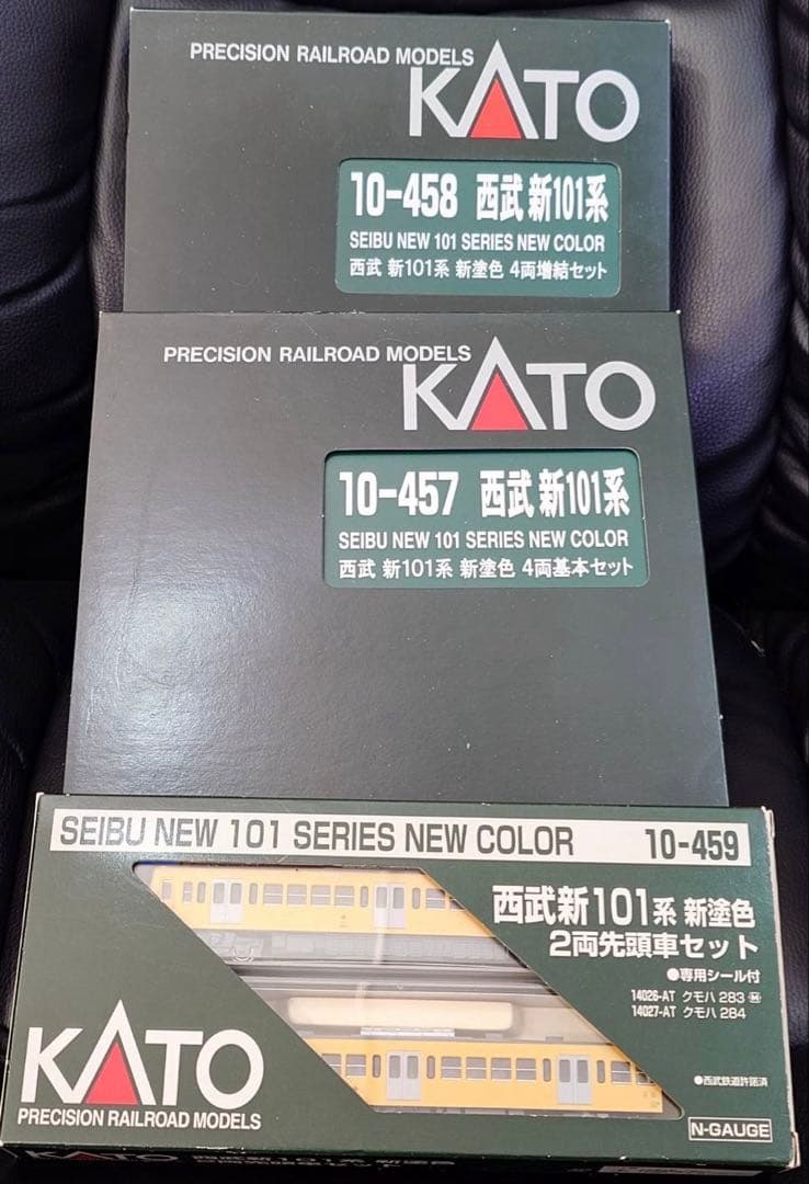 10-457·458・459西武新101系新塗色4両基本セット＆4両増結セット