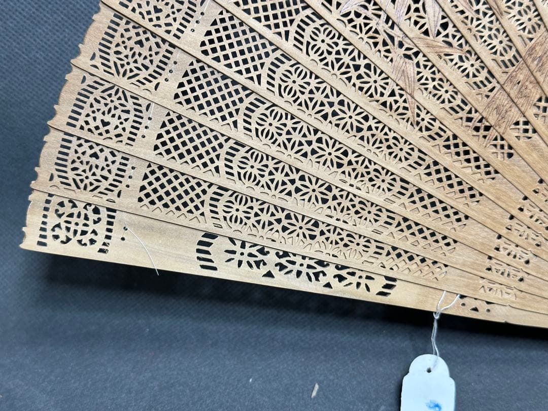 扇子　白檀扇子　和装小物　茶道　お茶会　お茶席　歌舞伎