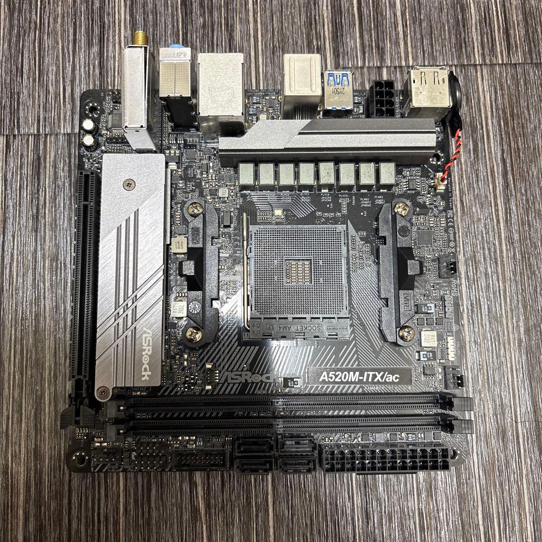 ASRock A520M-ITX/ac マザーボード