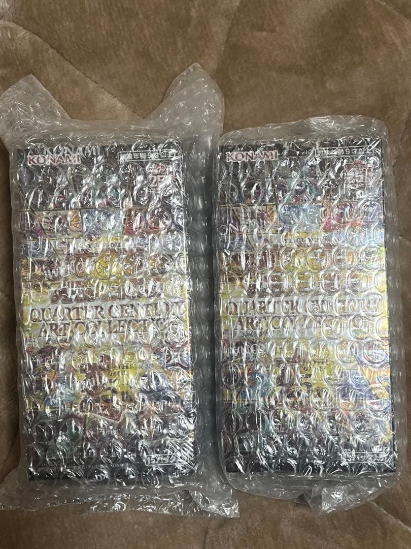 シュリンク付き 遊戯王クォーターセンチュリーアートコレクション2BOX