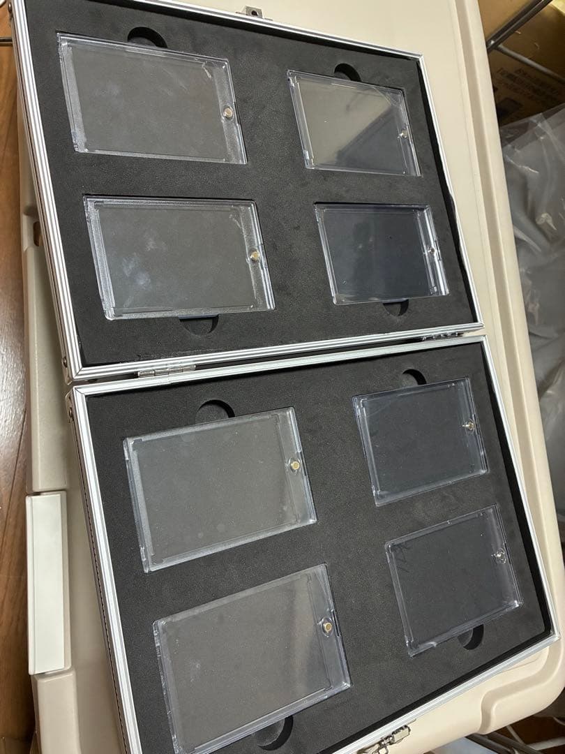 トレカ　PSAマグネットローダーファイル3点とマグネットローダー32個