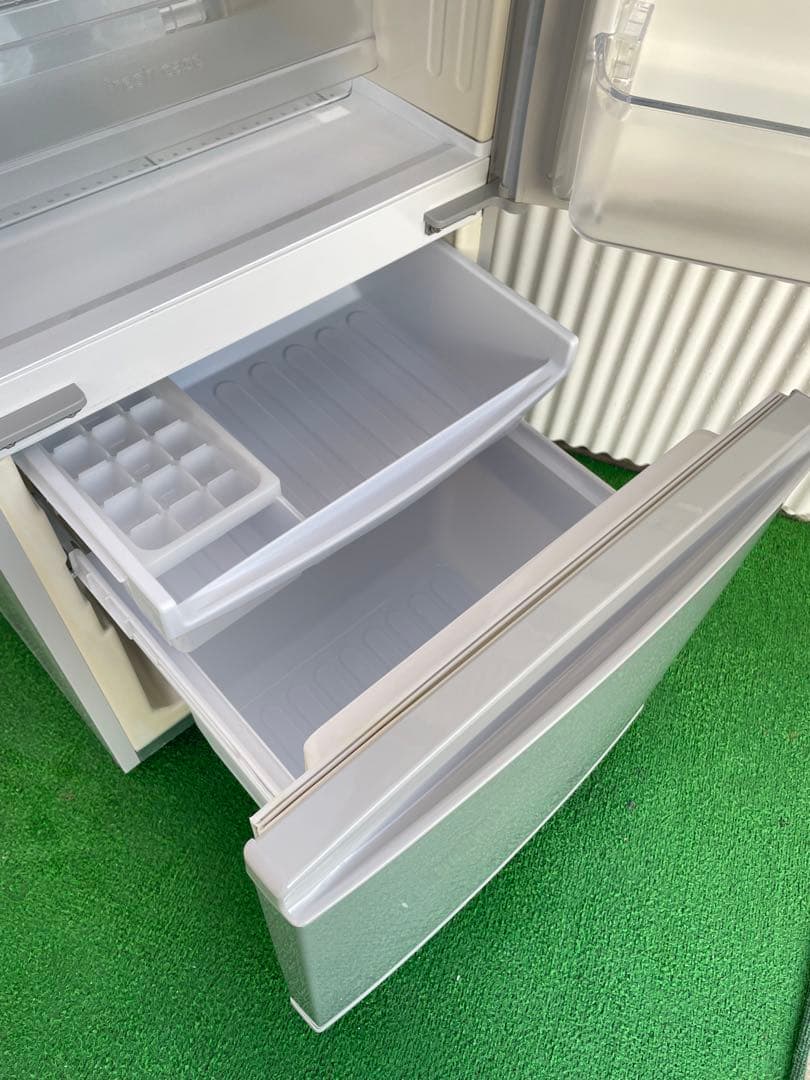 830 シャープ 左右付け替え可能ドア 2ドア冷蔵庫 一人暮らし 単身 シルバー