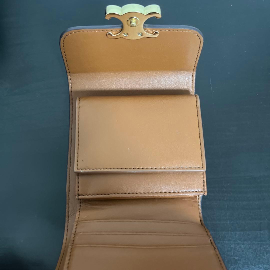 CELINE 三つ折り財布