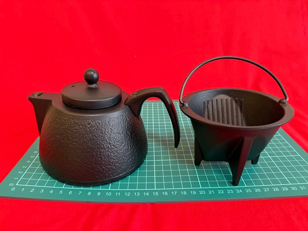 ★☆ まーくん専用 ★☆ 訳あり 未使用 岩鋳 コーヒーポット IH 南部鉄器