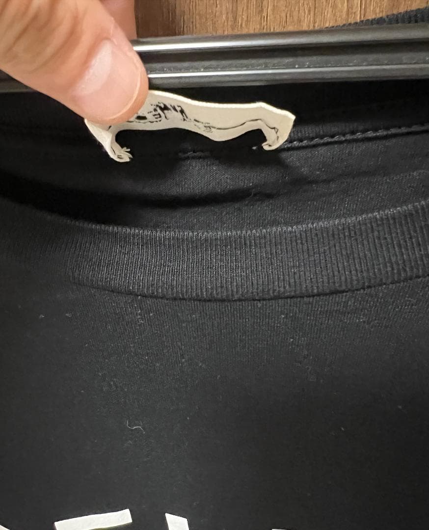 【国内正規品】CELINE ブラック ロゴ Tシャツ 定価8万