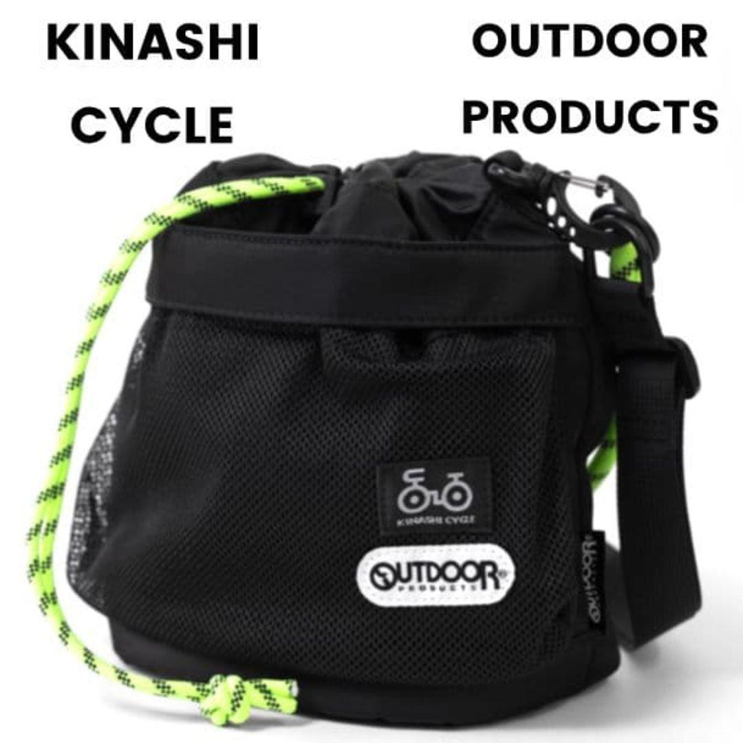 【新品】OUTDOOR PRODUCTS × 木梨サイクル コラボ巾着ショルダー