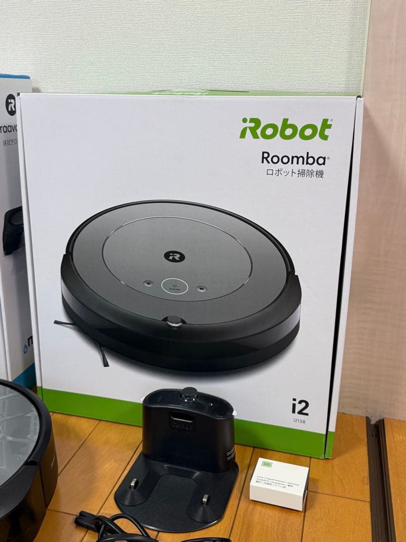 【新品と中古】iRobot Roomba i2 & m6 ロボット掃除機セット