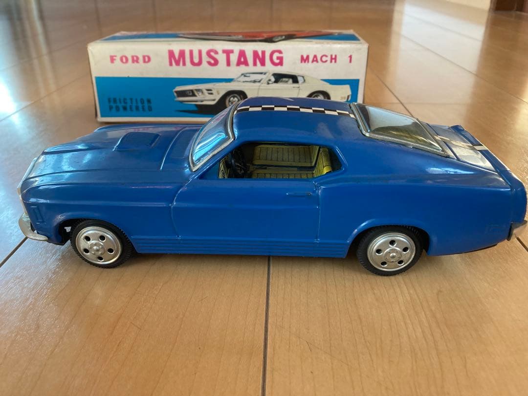 マスタング ブリキ おもちゃ 車 レトロ