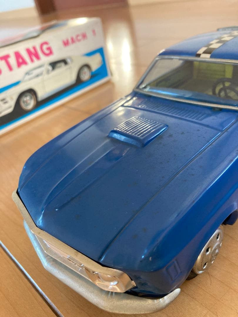 マスタング ブリキ おもちゃ 車 レトロ