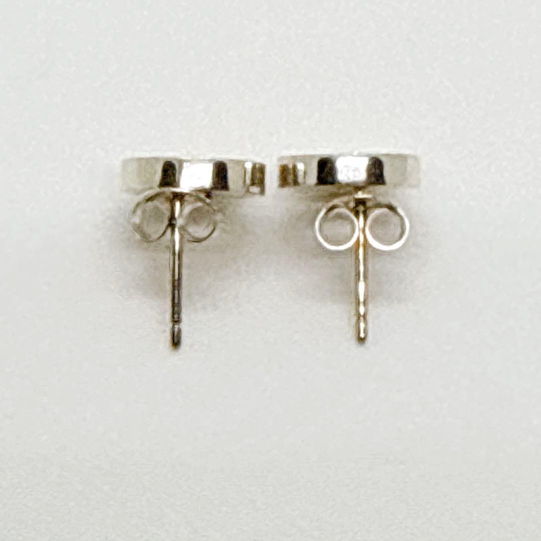 【美品 社外キャッチ】Tiffany&Co. サークル 1837 ピアス