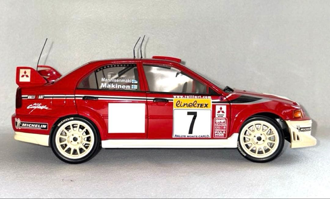 オートアート ランサーエボリューションⅥ ラリー仕様 1/18 ジャンク