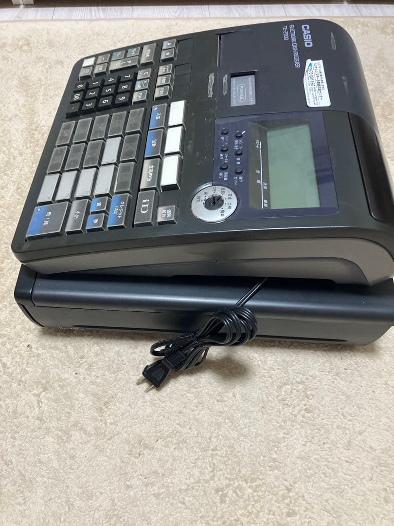カシオ CASIO 電子レジスター TE-2500 送料無料