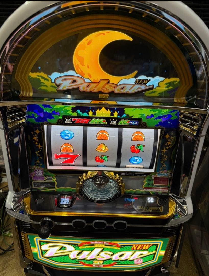 スマスロ実機　ニューパルサー　データ対応ユニット付き