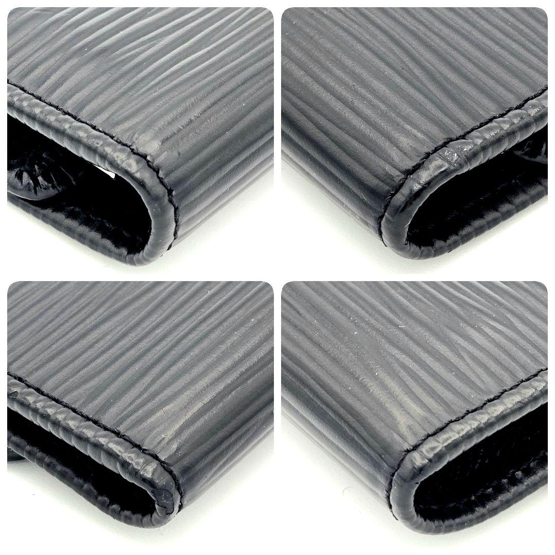 ルイヴィトン キーケース ミュルティクレ6 6連 エピ 黒 ノワール ブラック